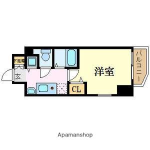 プレサンス堺筋本町フィリア(1K/7階)の間取り写真