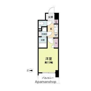 セレニテ心斎橋グランデ(1K/5階)の間取り写真