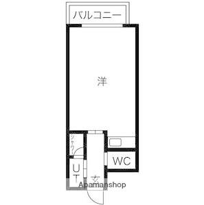S-CREA御堂筋本町(1K/8階)の間取り写真