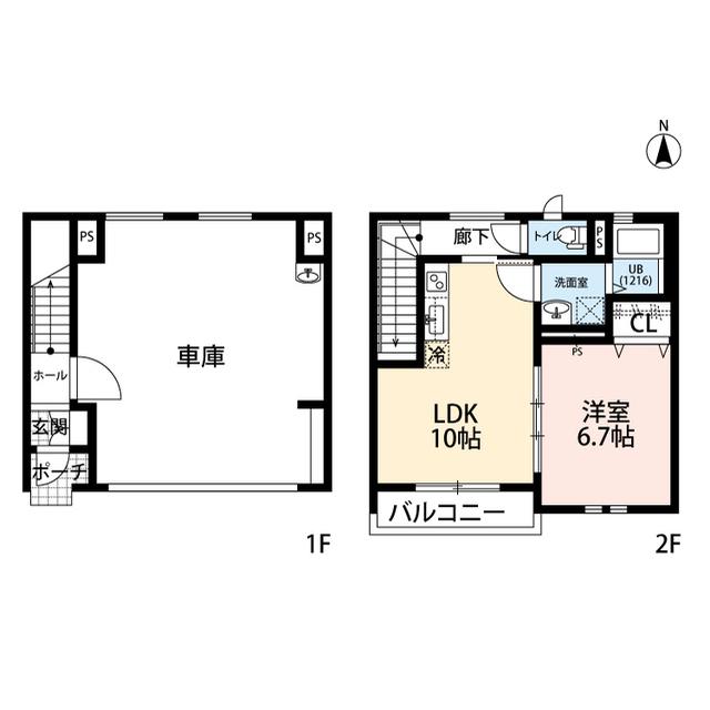 エスパースしまなみ(1LDK)の間取り写真