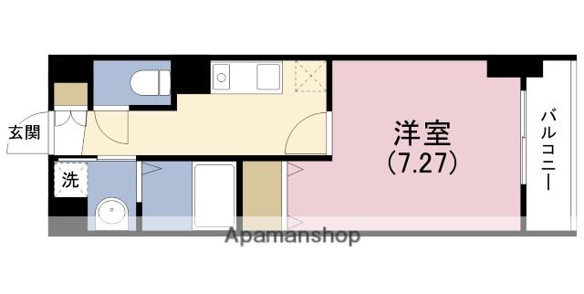 WILLDO塚本(1K/7階)の間取り写真