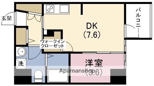 アドバンス西梅田Ⅳエール(1DK/11階)の間取り写真