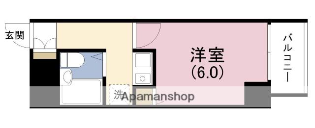 エスリード梅田西(1K/8階)の間取り写真