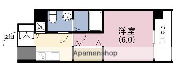 エスリード大阪シティグランツ(1K/5階)の間取り写真