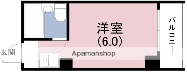 ファーストアップ此花(ワンルーム/2階)の間取り写真