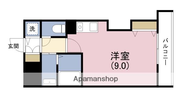 日生ロイヤル塚本(ワンルーム/4階)の間取り写真