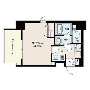 QUINTET JOTONOE(1K/14階)の間取り写真