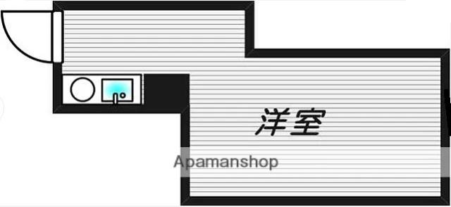 グッドライフ北千里(ワンルーム/3階)の間取り写真