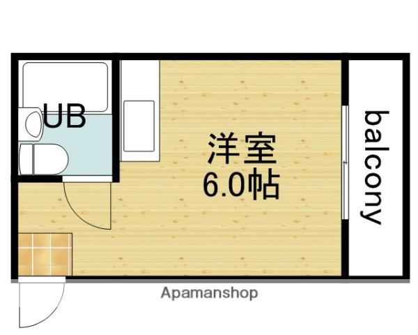 エクラ今里駅前(ワンルーム/5階)の間取り写真