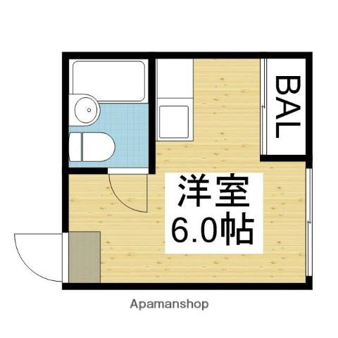 大宝MINTIA深江橋(ワンルーム/1階)の間取り写真