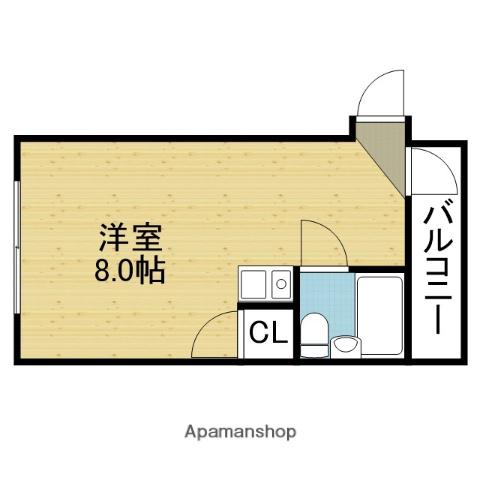 JOIE MAISON(ワンルーム/4階)の間取り写真