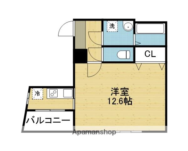 ショージタナカハイツ(1K/2階)の間取り写真