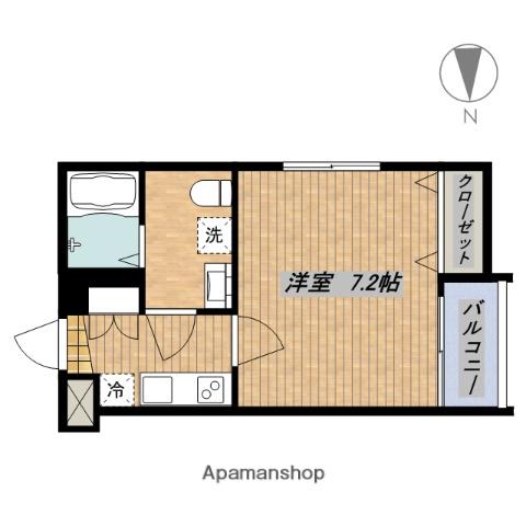 ドゥエリング関目(1K/5階)の間取り写真