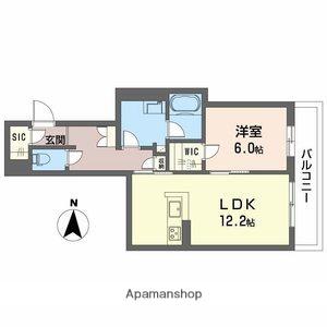コンコード(1LDK/3階)の間取り写真