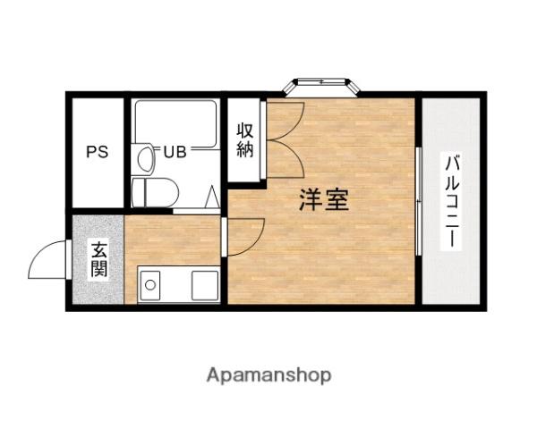 深江橋センタービル(1K/9階)の間取り写真