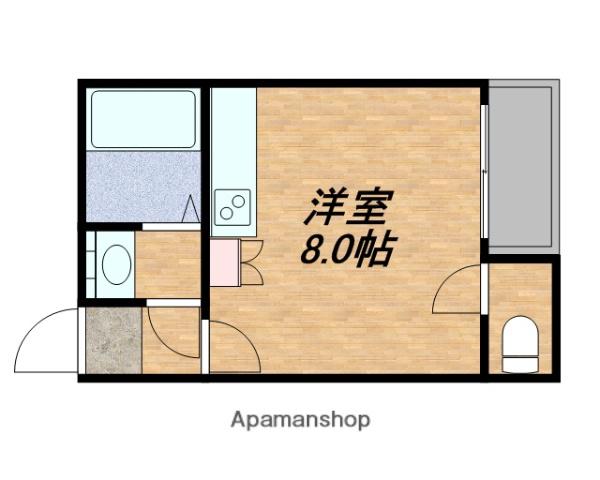 パークレーン深江橋(ワンルーム/9階)の間取り写真