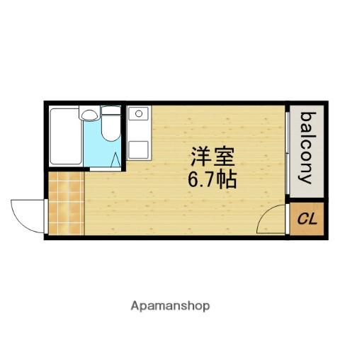 JPアパートメント東成Ⅱ(ワンルーム/5階)の間取り写真