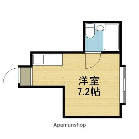 今井商事27ビル(ワンルーム/5階)の間取り写真