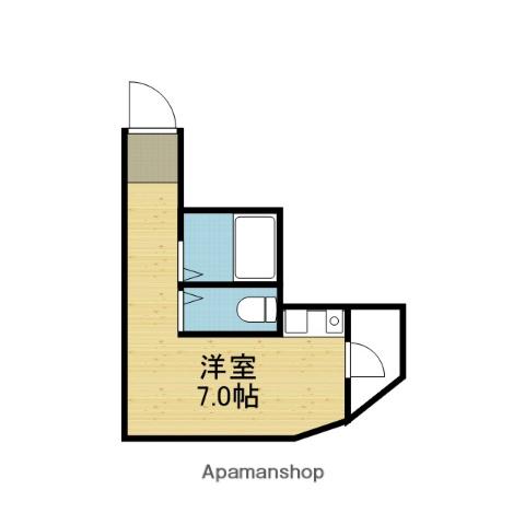 昭和ジャパンライフ(ワンルーム/3階)の間取り写真