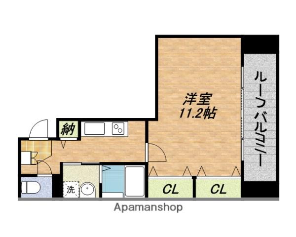 グラージュ小路(1K/5階)の間取り写真
