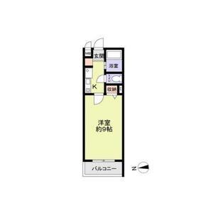 VILLA MS(1K/2階)の間取り写真