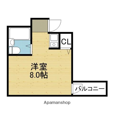 JOIE MAISON(ワンルーム/4階)の間取り写真