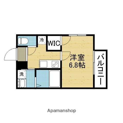 フジパレス今福西Ⅰ番館(1K/2階)の間取り写真