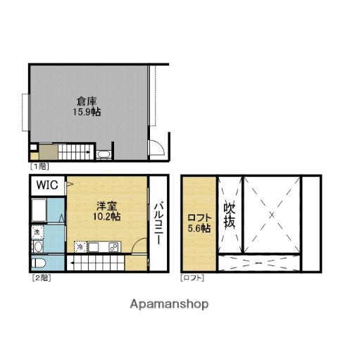 VIDA FELIZ TAKAIDA(ワンルーム/1階)の間取り写真
