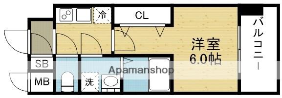 ファステート大阪アステール(1K/10階)の間取り写真