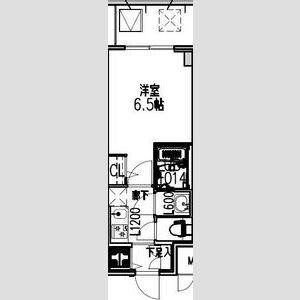 S-RESIDENCE布施AVENTRA(1K/7階)の間取り写真