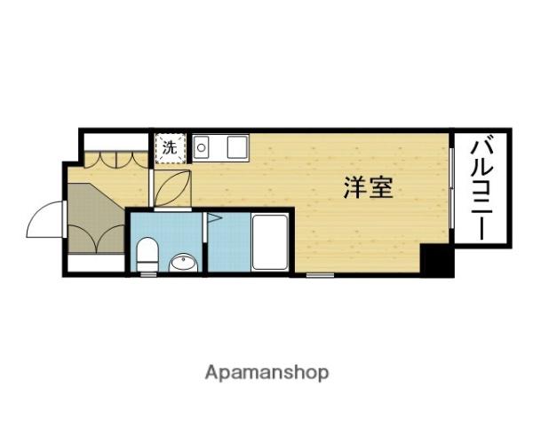 ネオアージュ玉造(1K/3階)の間取り写真