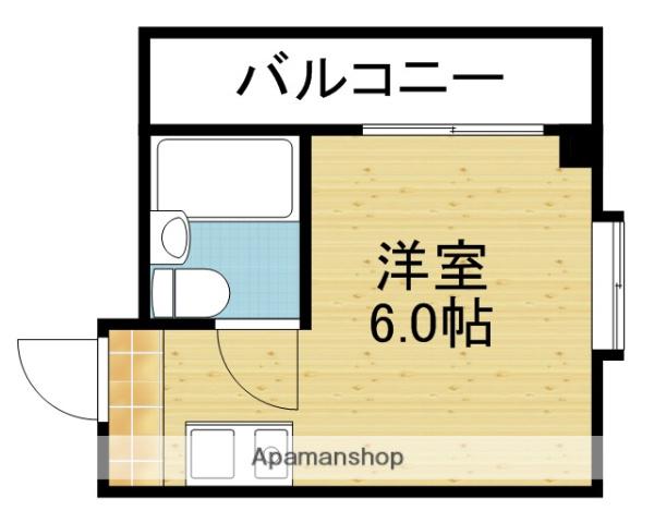 ロイヤル神路III(ワンルーム/4階)の間取り写真