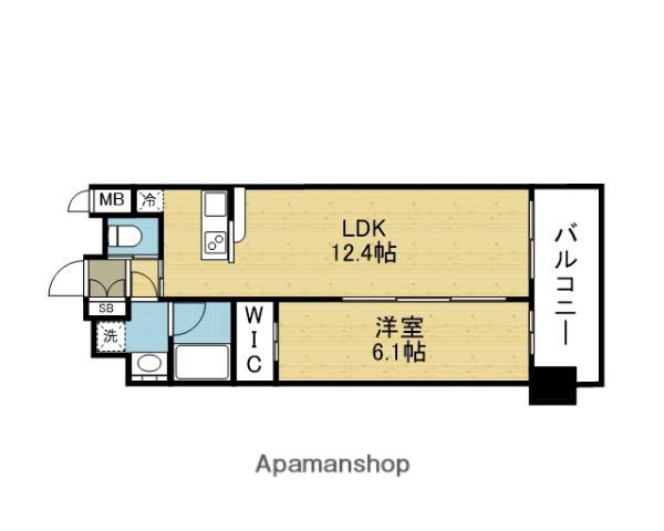 プレジオ永和ASIAN(1LDK/3階)の間取り写真
