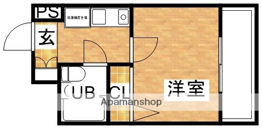 エスリード新大阪第2(1K/3階)の間取り写真