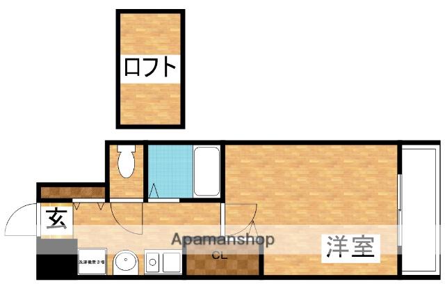 エステムコート新大阪Ⅴソレックス(1K/11階)の間取り写真