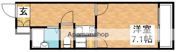 ヴェローノ新大阪南(1K/5階)の間取り写真