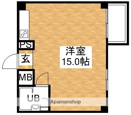 チサンマンション第7新大阪(ワンルーム/5階)の間取り写真