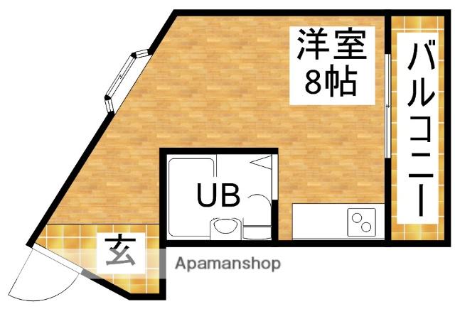 サンロイヤル柴島パートⅢ(ワンルーム/3階)の間取り写真