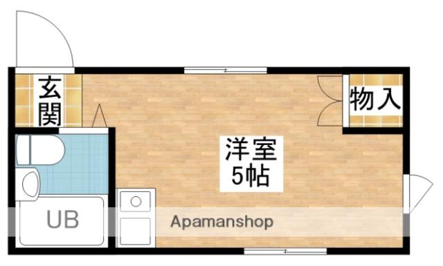 新大阪サンマンションⅡ号館(ワンルーム/3階)の間取り写真