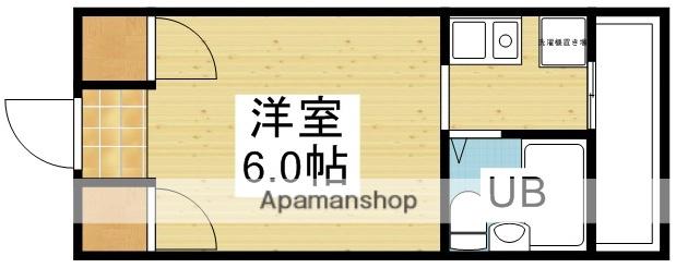 さつきマンション(1K/2階)の間取り写真