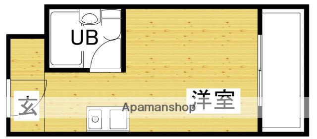 ビジネス新大阪(ワンルーム/3階)の間取り写真