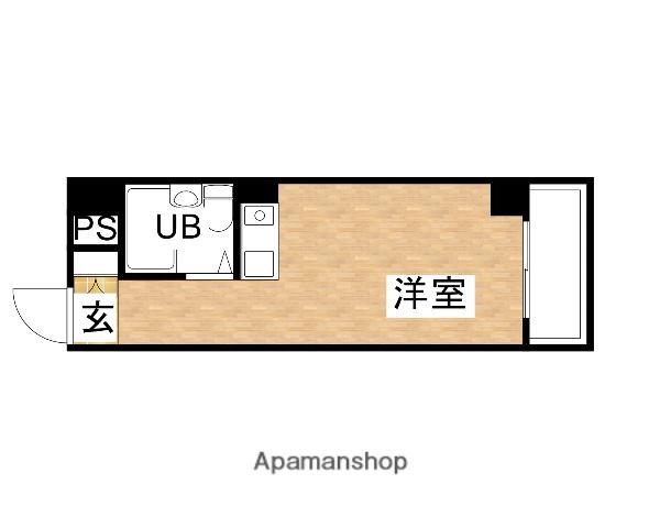 マイルド新大阪レジデンス(ワンルーム/1階)の間取り写真