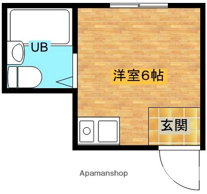 新大阪サンマンションⅡ号館(ワンルーム/3階)の間取り写真