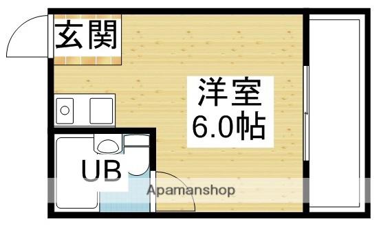 新大阪ロイヤルハイツ(ワンルーム/2階)の間取り写真
