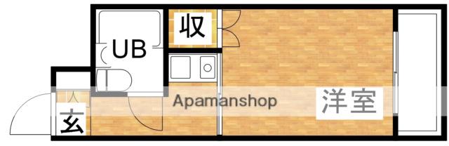 グランドコート新大阪(1K/7階)の間取り写真