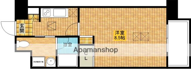 イーバイユー新大阪(1K/7階)の間取り写真