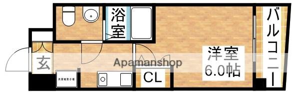 SEST新大阪(1K/7階)の間取り写真
