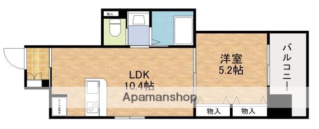 EST 18(1LDK/4階)の間取り写真