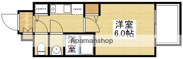 ララプレイス ザ・大阪リヴァージュ(1K/10階)の間取り写真