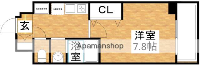 プランドール新大阪サウスレジデンス(1K/5階)の間取り写真